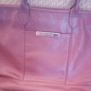 Longchamp Leather Tote Bag